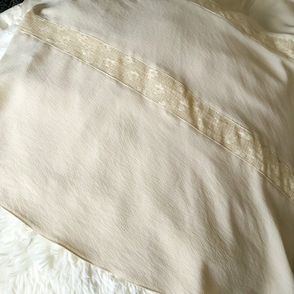 NWT RACHEL Rachel Roy asymmetrical ivory top - Picture 3 of 4